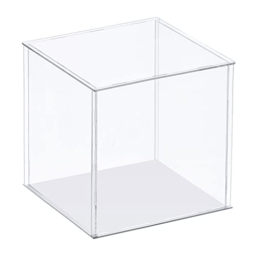 sourcing map Klare Vitrine Acryl Box Transparente Staubdichte Box...