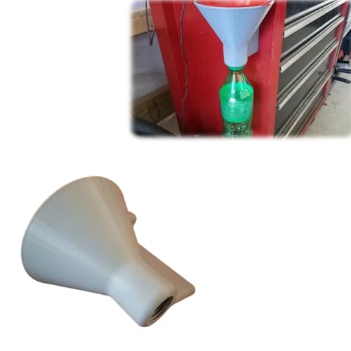 Magnetic Funnel Holder & Drip Rack for Toolbox Lift or Service Cart Hands-Free Funnel Storage with Cap Holder