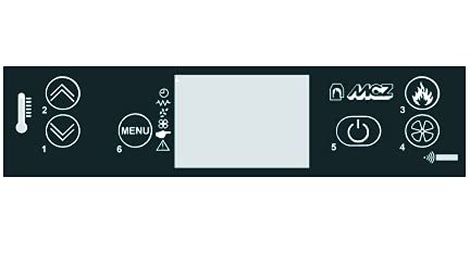 Pannello comandi con display LCD ORIGINALE MCZ
