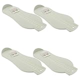 Toddmomy 4piezas Dispositivo de Medición de Pies para Pequeños y Adultos Medidor de Tallas de Calzado Cinta Métrica y Escala Herramienta de Medición para Calcular la Talla de Zapatos Casa
