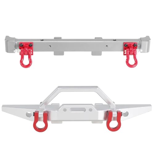Pare-chocs métal MN128 Wrangler 1/12 protection châssis haut de gamme