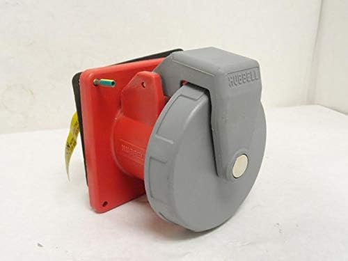 Hubbell HBL360R7W AC Receptacle IEC60309 360R7W IEC 309 Pin & Sleeve