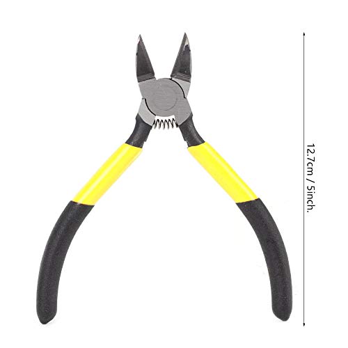 High‑Quality Strong Wire Cutter， Durable Flush Cutter Piler， Yellow + Black For Cutting Plastic Cut Soft Copper Wire Cutting Soft Iron Wir #TOP6