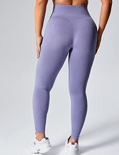 YEOREO Leggings femininas sem costura para treino cintura alta levanta bumbum calças de ioga para ac