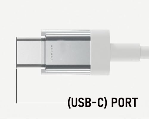 Image of NISHTECH Original USB-C to USB-C Charging Cable For Nothing Devices - Compatible Fast Charging for Nothing Cmf, Nthing Phne 2a /Phone 2 /Phone 1, Bud, Laptops & More Type C Devices, White