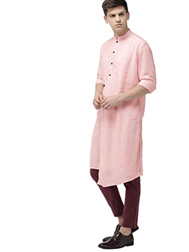 Image of The Indian Garage Co Men's Cotton Regular Fit Regular Kurta