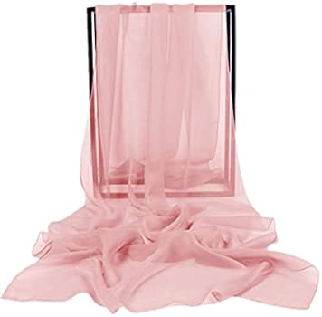 Bridesmay chiffon elegante gestolen sjaal voor jurken in verschillende kleuren Blush S