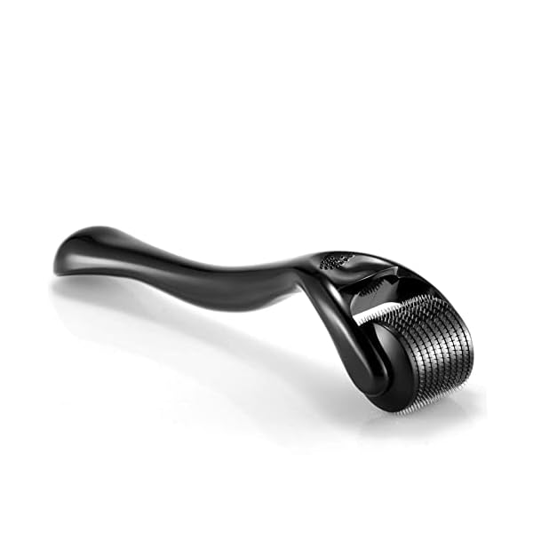 Beard Roller 0.5 mm, Derma Roller, Beard Roller, Beard Growth, Micro Needle Roller for Skin and Hair Care for Men and Women