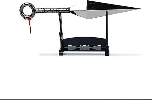FAYAIALO Minato Kunai 8.7 inches Uzumaki Kakashi Namikaze Kunai Real Metal Ninja Cosplay Figure Model Keychain Collection
