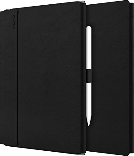 Incipio Faraday Folio Case Apple 12.9" iPad Pro (2018) - Charging Mode of Apple Pencil 2. Gen Compatible – Black [Wake/Sleep I Artificial Leather I Stand Function I Magnetic Closure] – IPD-400-BLK
