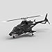 GoAssemb WOLFBUSH AW-911 Air - Wolf RC Helicopter Model, 1/34 Scale 2.4g 9CH Flybarless Heli Aircraft Plane with 6G/3D Stunt Mode and GPS, for Teen and Adults (RTF Version/1 Battery)