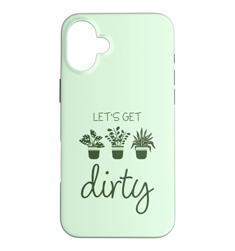 Let's Get Dirty Funny Gardener ���킢�� �ϗt�A�� �� �X�}�z�P�[�X iPhone 16 Plus �p
