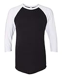 American Apparel Cotton 3/4-Sleeve Raglan T-Shirt