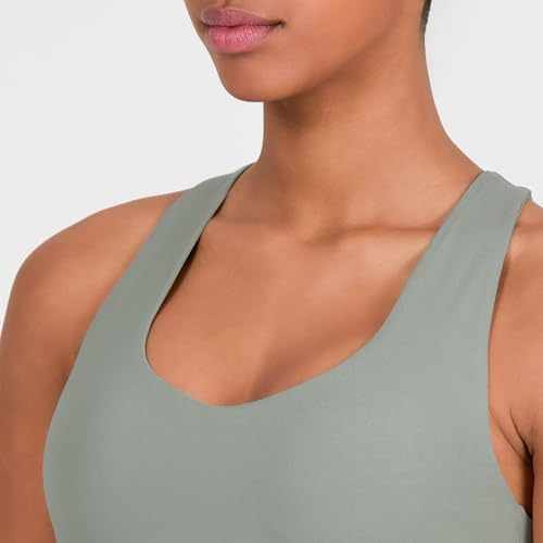 Image of YITTY Active Sports Bra Tank, Tank Top for Women with Built-in Bra, Racerback, Removable Cups, Low-Impact Yoga and Gym
