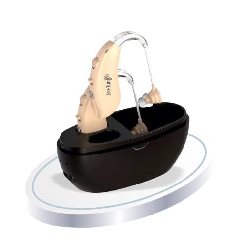 LEO-TUNE A-111D Digital Rechargeable Hearing Aids (pair 2 units) for seniors (not just amplifier ) true hearing aid with double Noise Cancellation with 4 hearing modes and volume control , charging case , invisible design with 1 year warranty . (B0DB7THBRK) Amazon Price History, Amazon Price Tracker