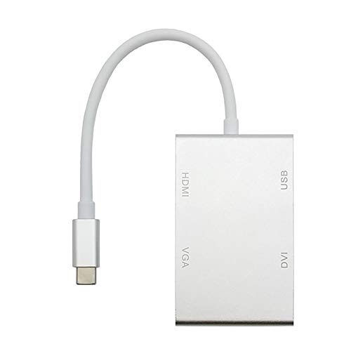 Adaptador de monitor múltiple USB RIHANA para teletrabajo eficiente con pantallas externas