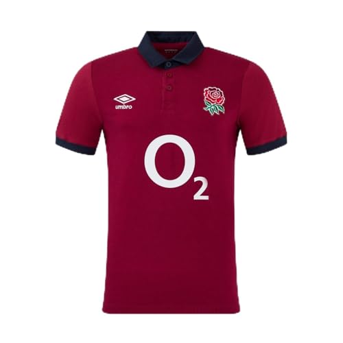 Umbro Mens England Rugby Alternate Classic Shirt 2024 Adults Red S