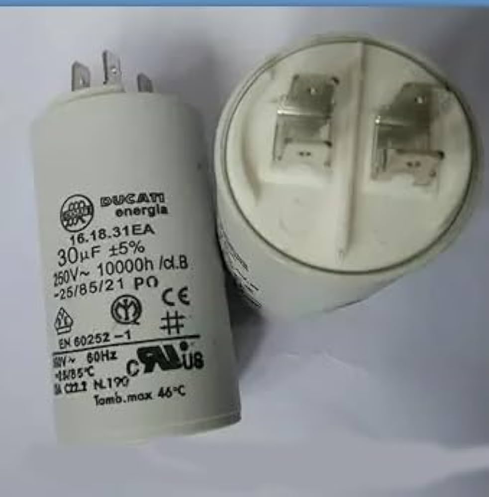 その他 ENACOM AC 100V Anchilly EN60252-1 30UF 250V Aluminum Capacitor: Amazon.com