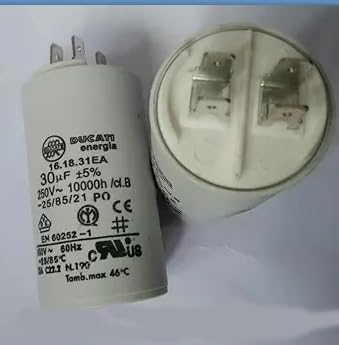 Anchilly EN60252-1 30UF 250V Aluminum Capacitor: Amazon.com