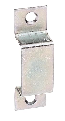 Alberts 901929 Boucle | avec trous de vis encastrés | électro-galvanisé, passivé à couche épaisse | 25 x 12 mm | 2er Set