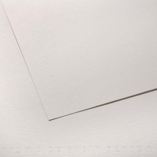 Lot de 25 Feuille "C" à grain® 75x110 224g/m², grain fin blanc naturel