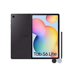 Samsung Galaxy Tab S6 Lite – Tablet de 10.4″ (WiFi, Procesador Exynos 9611, RAM de 4GB, Almacenamiento de 64GB, Android 10) – Color Negro, Versión española