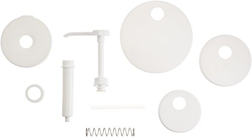 Image of Winco Pump Kit with Standard Pump and 5 Lids,White,Medium(Pack of 12)