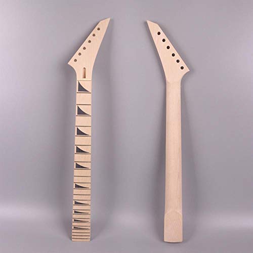 WJCRYPD Cuello de la Guitarra Cuello De Guitarra Eléctrica 24 Fret 25.5"Cuello De Arce De Arce. Qf Shop Cover