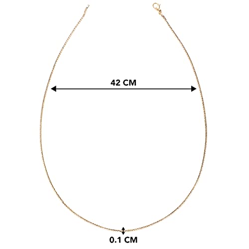 Stylish Plated Chain Necklace for Women