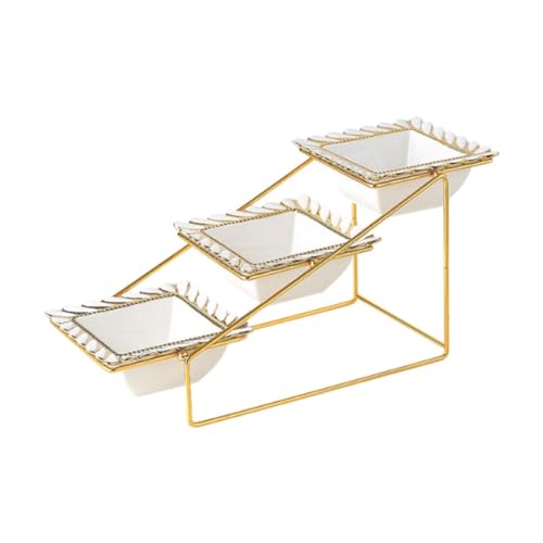 Serviteur trois niveaux pour ne plus manquer de place sur la table - 2