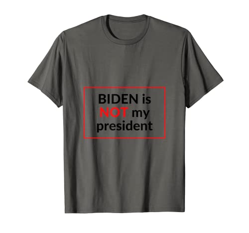 Funny Biden...Biden is not my president.. Trump 2024.Sleepy T-Shirt