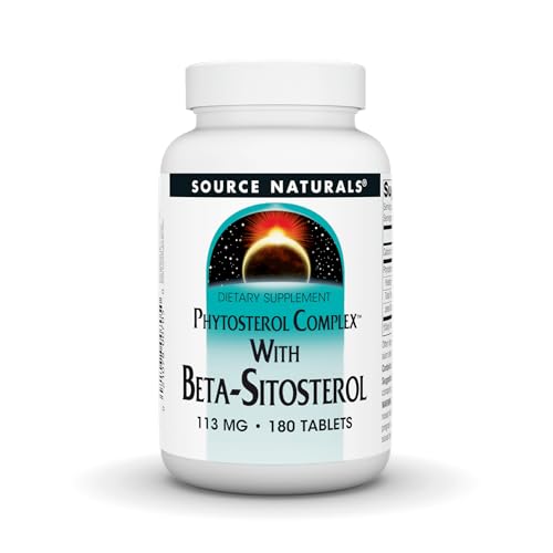 Source Naturals Phytosterol Complex with Beta-Sitosterol, Supports Healthy Cholesterol Levels*, 113