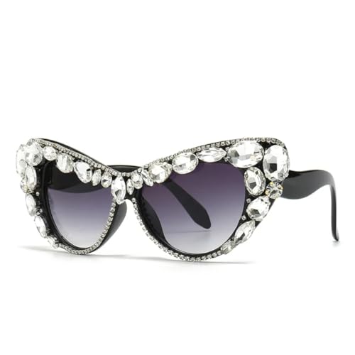 Lunettes de soleil œil de chat vintage pour terrasses et plages