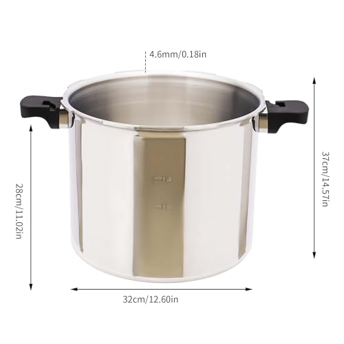 image for Josbuynls 23 Quart Pressure Canner Cooker, 11psi Aluminum Pressure Coo