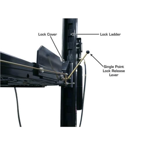 Atlas XH-PRO8000EXT ® Garage Pro 8000 Ext Portable Hobbyist 8,000 Lbs. Capacity 4 Post Lift thumb #5