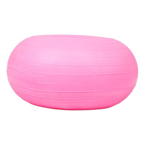 Totority Pelota De Yoga De Gimnasia Pequeña Pelota De Pilates Pelota De Ejercicios para Embarazadas Pelota De Pilates Suave De Pilates Rosa De Polivinilo