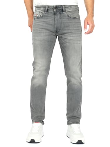 Diesel Jean stretch taille basse pour homme - Thommer-R RB068, gris, 31W / 32L