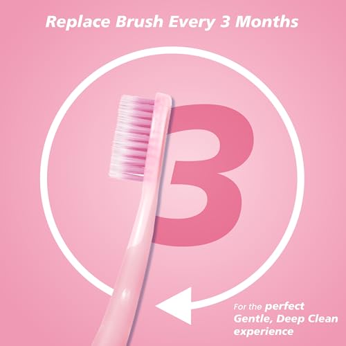 Image of Enshine Expert Protection Toothbrush for Adults - Pack of 3 | Double-Tapered Ultra Soft PBT Bristles | Premium Tooth Brush Set for Sensitive Gums | Deep Gum-Line Plaque Removal | Manual Toothbrush with Non-Slip Grip Multicolor