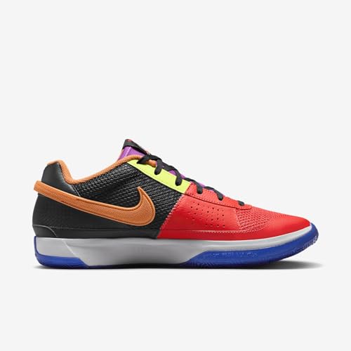 Image of Nike Ja 1 Men's Basketball Shoes, Black /Wolf Grey /Racer Blue, FJ4241 001 'All-Star Check' - Size 11