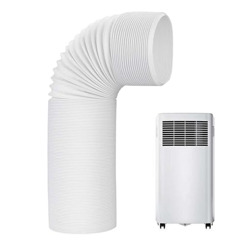 Tragbare Klimaanlage Abluftschlauch | Klimagerät Lüftungsschlauch | Belüftungsschlauch für bodenstehende Geräte Wohnmobile Fenstermontage...