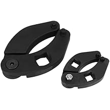 OTC1266, Gland Nut Wrench Universal Anti Deformation 2pcs Carbon Steel Heavy Duty High Hardness for Car