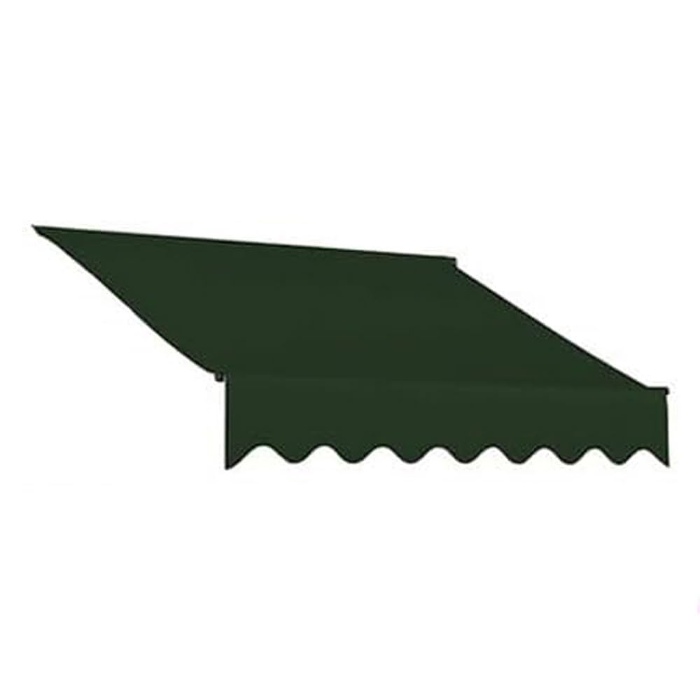 Ning - Set di 2 tettoie di ricambio retrattili, in poliestere, multicolore (verde, 250 x 200 cm) per esterni, patio, giardino e terrazza