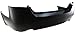Evan Fischer Bumper Cover Compatible with 2007-2012 Nissan Altima, Sedan Rear With dual exhaust cut outs Primed NI1100248