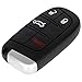 KEYALL 1 Pack 4 buttons Remote Control Car Key Fob 2012-2014 Fit for Chrysler 300 3.6L,2012-2014 Fit for Chrysler 300 5.7L M3N-40821302,68155686AB,68394190AA