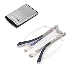 Clear & Metal Glasses Case