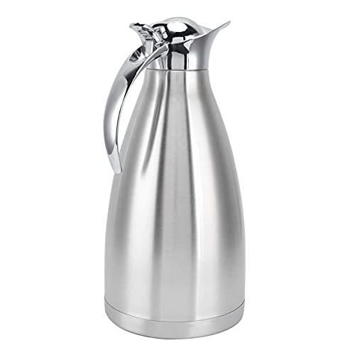 Garrafa térmica térmica de café com isolamento térmico de água, garrafa térmica de aço inoxidável, c