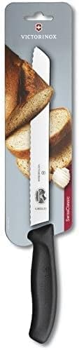 Victorinox Swiss Classic Bread Knife, Silver/Black