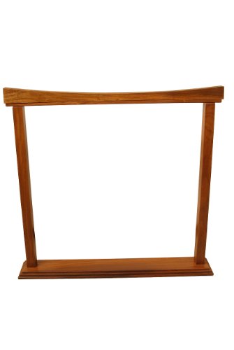 Dobani incurvé Sheesham support de Gong 66 cm Cover