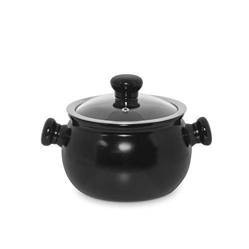 Conjunto Panelas de Cerâmica Premiere Joy 5 peças Preto - Ceraflame 5 Conjunto Panelas de Cerâmica Premiere Joy 5 peças Preto - Ceraflame - Imagem 5