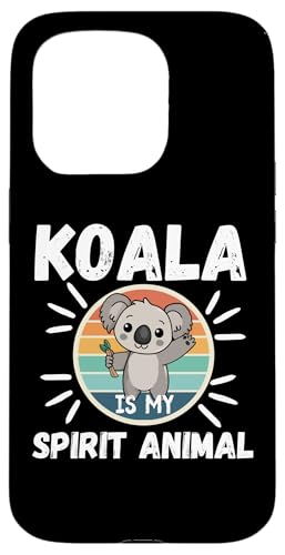 Koala Is My Spirit �A�j�}�� �J���C�C ���� �ʔ��� �R�A�� �X�}�z�P�[�X iPhone 15 Pro �p